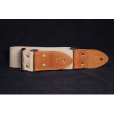 LS.P.C.004 Ремень для гитары, полиэстер, бежевый, LionStraps