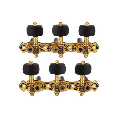 AOS-028BWP Комплект колковой механики для классической гитары, Alice