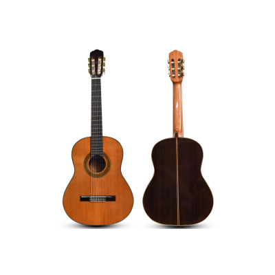 BULLFIGHTER D-3925 NA классическая гитара, верхняя дека массив, цвет натуральный, чехол в комплекте