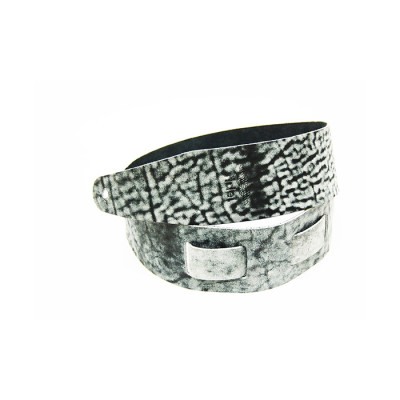 FL50037L Leather Ремень для гитары, кожаный, белые ночи, Fidel