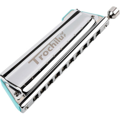 Trochilus-Blue Richter Губная гармошка, тональность С, синяя, JDR