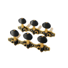 MHC-301-GD Колки для классической гитары, на планке, Metallor MHC-301-GD Колки для классической гитары, на планке, Metallor