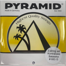 683/3 Комплект струн для балалайки контрабас, Pyramid