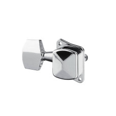 AL-015R Правый одиночный колок, хром, Alice