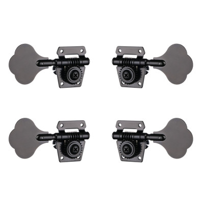 MX0166BK-2MX0167BK-2 Колки для 4-струнной бас-гитары, 2+2, Musiclily