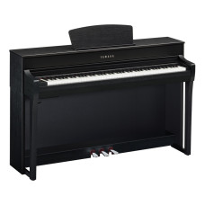 CLP-735B Clavinova Цифровое пианино, со стойкой, педалью и банкеткой, черное, Yamaha