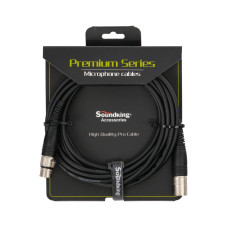 BB110-5M Кабель микрофонный, XLR female/male, 5м, Soundking