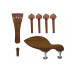 GEWA Boxwood Stained Guarneri набор фурнитуры для скрипки GEWA Boxwood Stained Guarneri набор фурнитуры для скрипки
