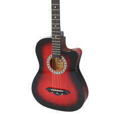 Stairtone A-38C RD Гитара акустическая цвет красный (коробка 10шт)