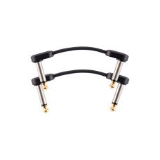 PW-FPRR-202 Custom Series Flat Инструментальный патч-кабель, 2шт, 5см, D'Addario