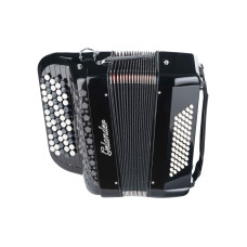 GH5060-BLACK Кнопочный аккордеон 62/60, черный, Gelander