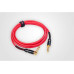JOYO CM-22 red шнур инструментальный прямой джек - угловой джек, 6м