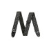 DUNLOP D67-07 Jacquard Strap Grey Skull ремень гитарный