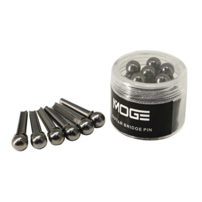 GBP-Black Фиксатор струн, цинк, черный, набор,  Moge