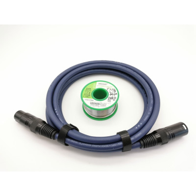 G42-XLR-M-F-0200-6 Кабель микрофонный студийный, 2м, ZZcable