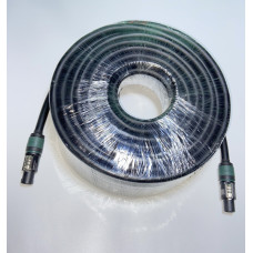 YES-SP002NE-20m Кабель акустический с разъёмами Neutrik Speakon, 20м, YES