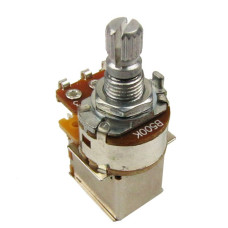 M908-2 Потенциометр громкости B500K (лин), Push/Pull, 2шт, Musiclily