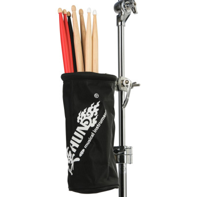 10506001 ST-1 BLACK Держатель (чехол) для барабанных палочек на стойку, черный, HUN