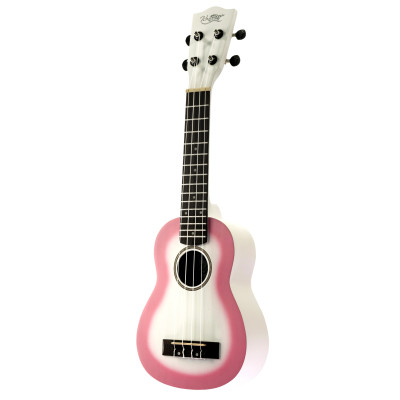 Kaimana UK-21 WHS Укулеле сопрано, цвет бело-розовый