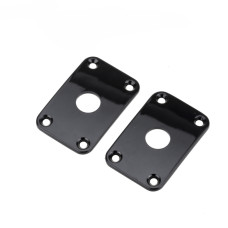 MX1587BK-2 Панель для разъема джек, черная, 2шт, Musiclily