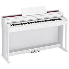 AP-470WE Celviano Цифровое пианино со стойкой и педалями, белый, Casio