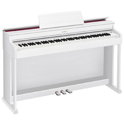 AP-470WE Celviano Цифровое пианино со стойкой и педалями, белый, Casio