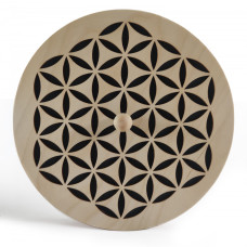 SS-F-50-L Шум ручья "Цветок жизни" 50см, светлый, Shamanic