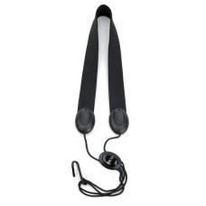 SJA11 Ремень для сопрано/альт саксофона, черный нейлон, Rico