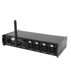 SL-SDX4CW SplitDMX X4CW Сплиттер DMX512, 1xDMX-вход, 4xDMX-выхода, модуль WiDMX, Siberian Lighting