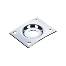 HJ005-CR Накладка выходного разъема гитары, хром, Paxphil