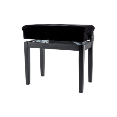 GEWA Piano bench Deluxe Compartment Black highgloss банкетка для пианино