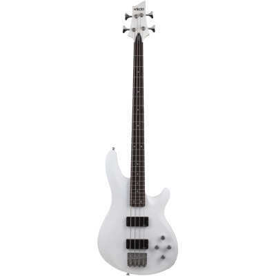 Schecter C-4 DELUXE SWHT Бас гитара 4 струны цвет Satin White