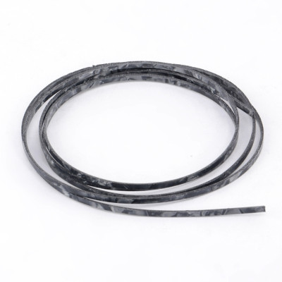 MX1327BP Кант для корпуса гитары, 1650х3х1.5мм, цвет черный жемчуг, Musiclily