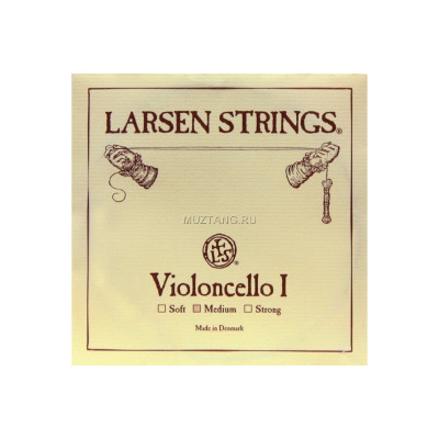 LARSEN Standard medium струны для виолончели 4/4, среднее натяжение