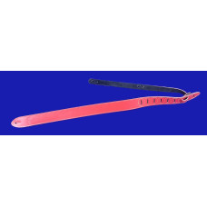 LSGL6-R Ремень для акустической гитары, кожаный, красный, Lutner