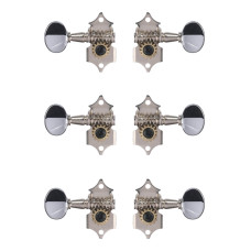 MHC-105-CR-3+3 Колки для гитары 3+3, хром, Metallor