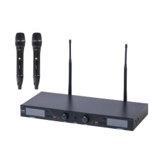 4000-UF Беспроводная микрофонная система, 2 ручных передатчика, LAudio 4000-UF Беспроводная микрофонная система, 2 ручных передатчика, LAudio