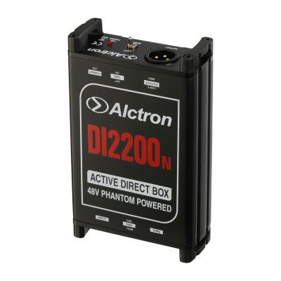 DI2200N D.I. Box Преобразователь акустического сигнала, активный, Alctron