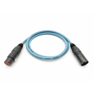 E1-XLR-M-F-0100-13 Кабель микрофонный (балансный), минт, 1м, ZZcable
