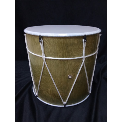 MZ-B12-olK Барабан кавказский 12", лак оливковый, с чехлом, MEZZO