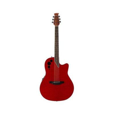 APPLAUSE AE44IIP-CHF Mid Cutaway Cherry Flame электроакустическая гитара