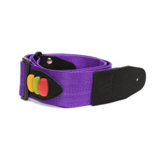 MB5030-029 Ремень для гитары, нейлоновый, фиолетовый, Mamba straps