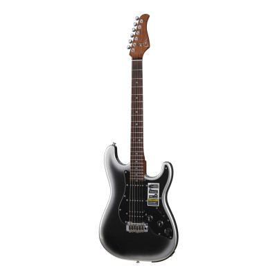 P800-Professional-800-DS Электрогитара с встроенным процессором, серебристая, GTRS