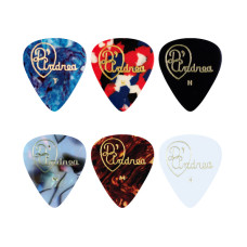 TCC351.096HV Classic Celluloid Медиаторы, 12шт, целлулоид, 0,96мм, D'Andrea