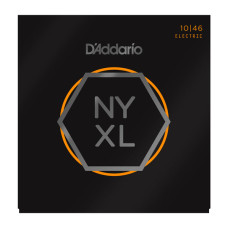 NYXL1046 NYXL Комплект струн для электрогитары, никелированные, Regular Light, 10-46, D'Addario