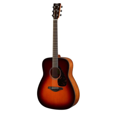 FG800-BS Гитара акустическая, коричневый санберст, Yamaha
