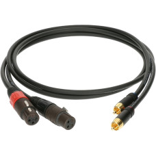 AL-RF0300 Кабель акустический RCA-XLRf, 3м, 2шт, Klotz AL-RF0300 Кабель акустический RCA-XLRf, 3м, 2шт, Klotz