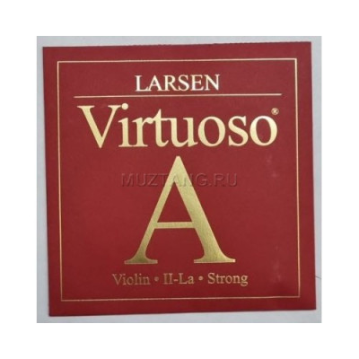 LARSEN Virtuoso струна A (Ля) для скрипки 4/4, сильное натяжение, алюминий