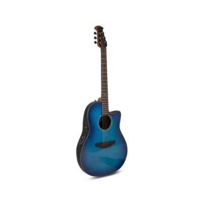 Электроакустическая гитара Ovation CS24P-BLFL-G Celebrity Standard Plus Mid Cutaway Blue Flamed Maple