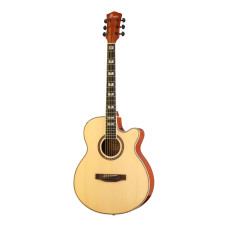 FFG-A130-NAT Акустическая гитара, с вырезом, цвет натуральный, Foix